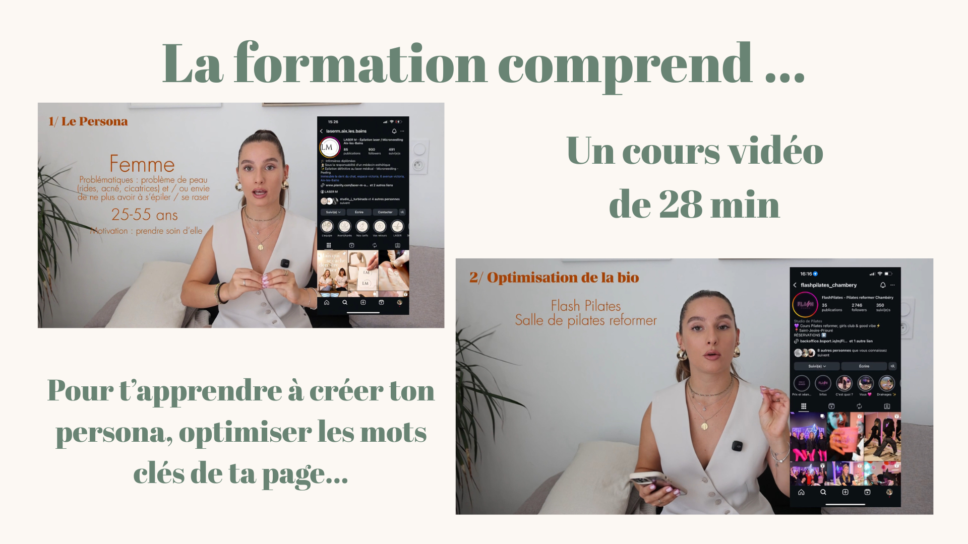 Formation - Gagner 100 à 1000 abonnés en 1 mois sur Instagram